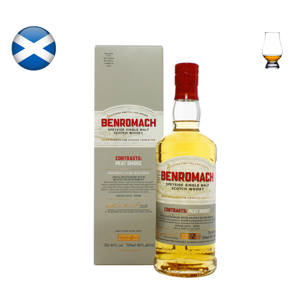 Benromach 2012 Peat Smoke Bourbon Barrel