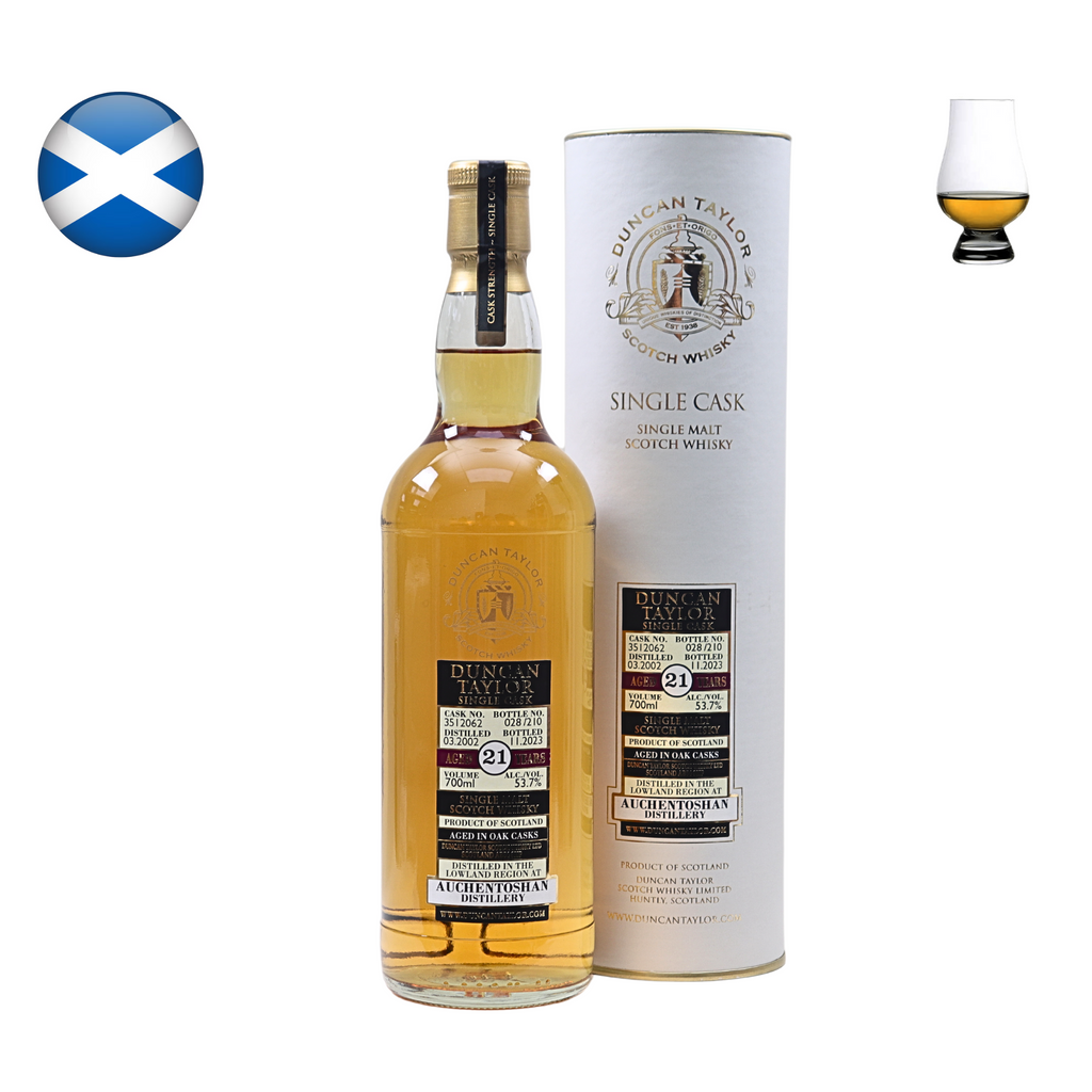 Auchentoshan 2002, 21 Year Old, Single Cask, Duncan Taylor