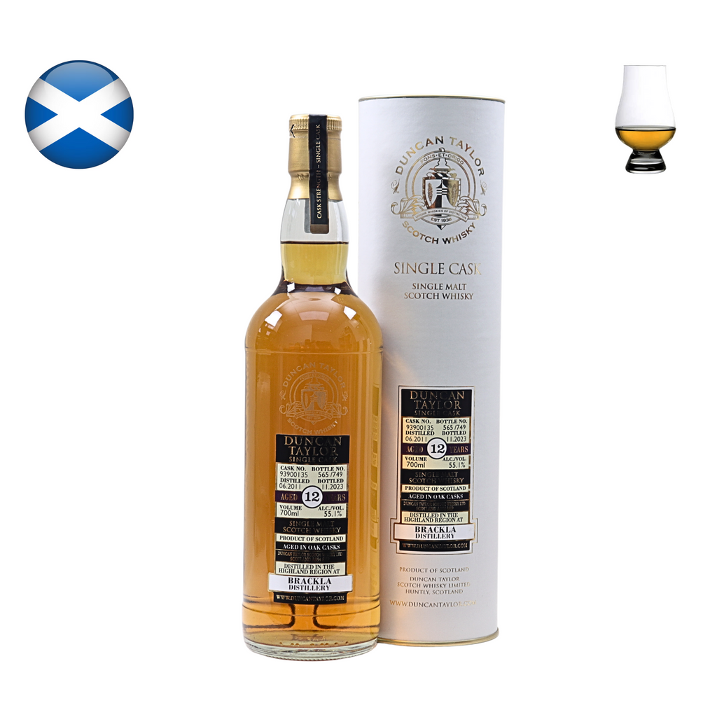 Brackla 2011, 12Year Old, Single Cask, Duncan Taylor