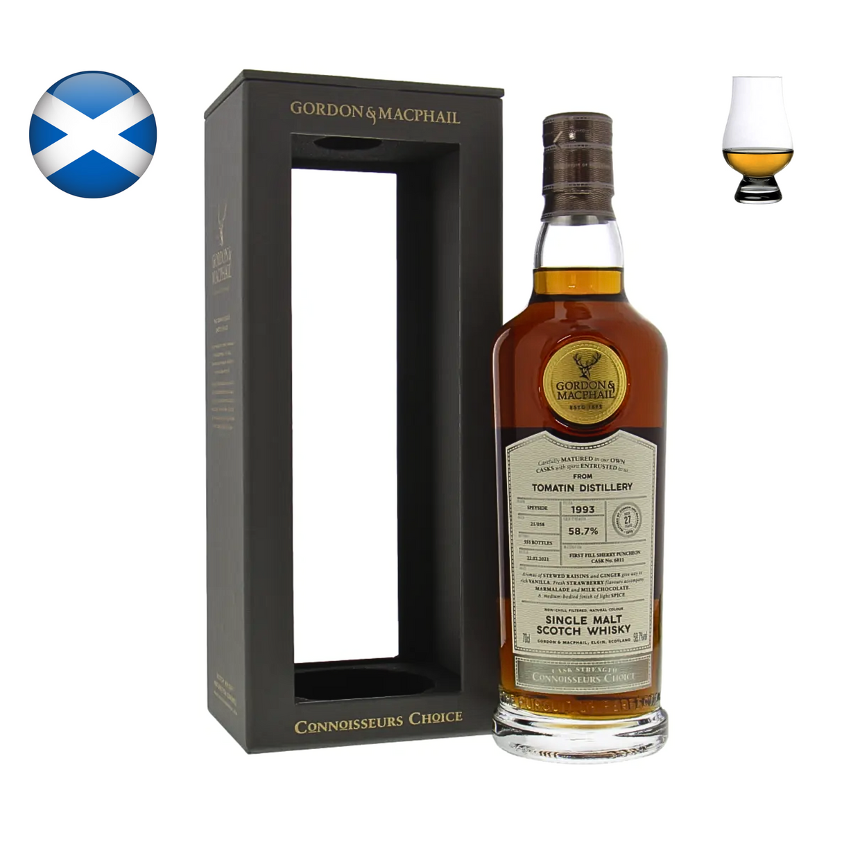 Tomatin 1993, 27 Year Old "Connoisseurs Choice" G&M