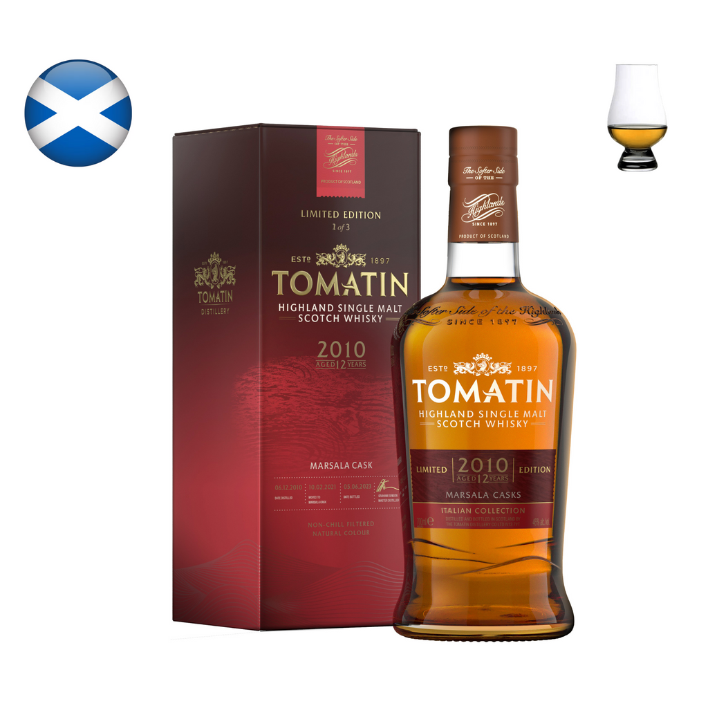 Tomatin "Italian Collection" Marsala Casks 2010, 12 Year Old