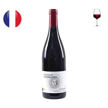 Chateau de Caraguilhes "Le Trou de l'Ermite" Corbieres Boutenac Rouge 2021