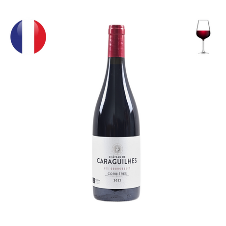 Chateau de Caraguilhes "Les Gourgoules" Corbieres Rouge 2022