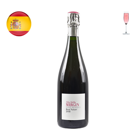 Alta Alella "Mirgin" Cava Rose Reserva Brut Nature 2018