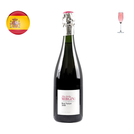Alta Alella "Mirgin" Cava Rose Reserva Brut Nature 2019