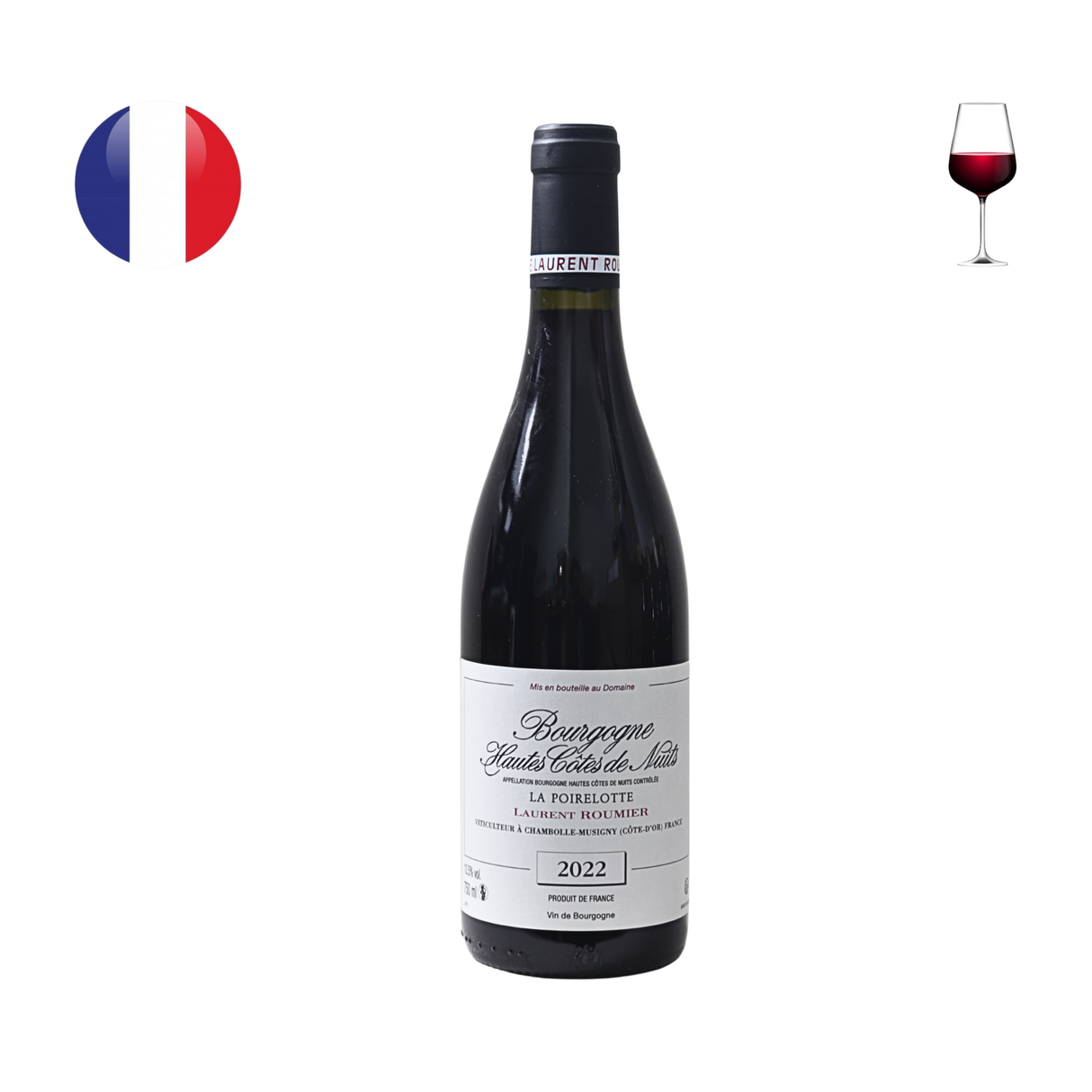 Domaine Laurent Roumier Bourgogne Hautes Cotes de Nuits "La Poirelotte" 2022