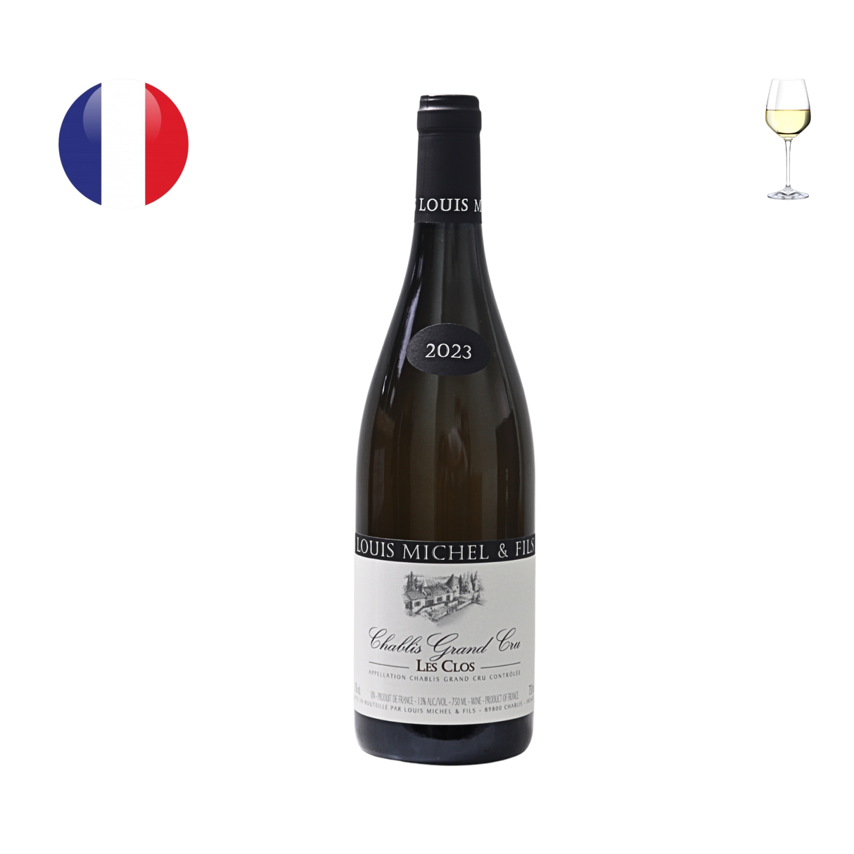 Domaine Louis Michel Chablis Grand Cru "Les Clos" 2023, 750ml