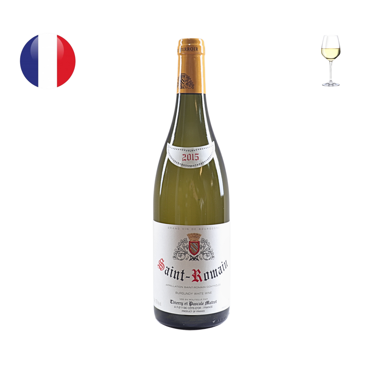 Domaine Matrot Saint Romain Blanc 2015