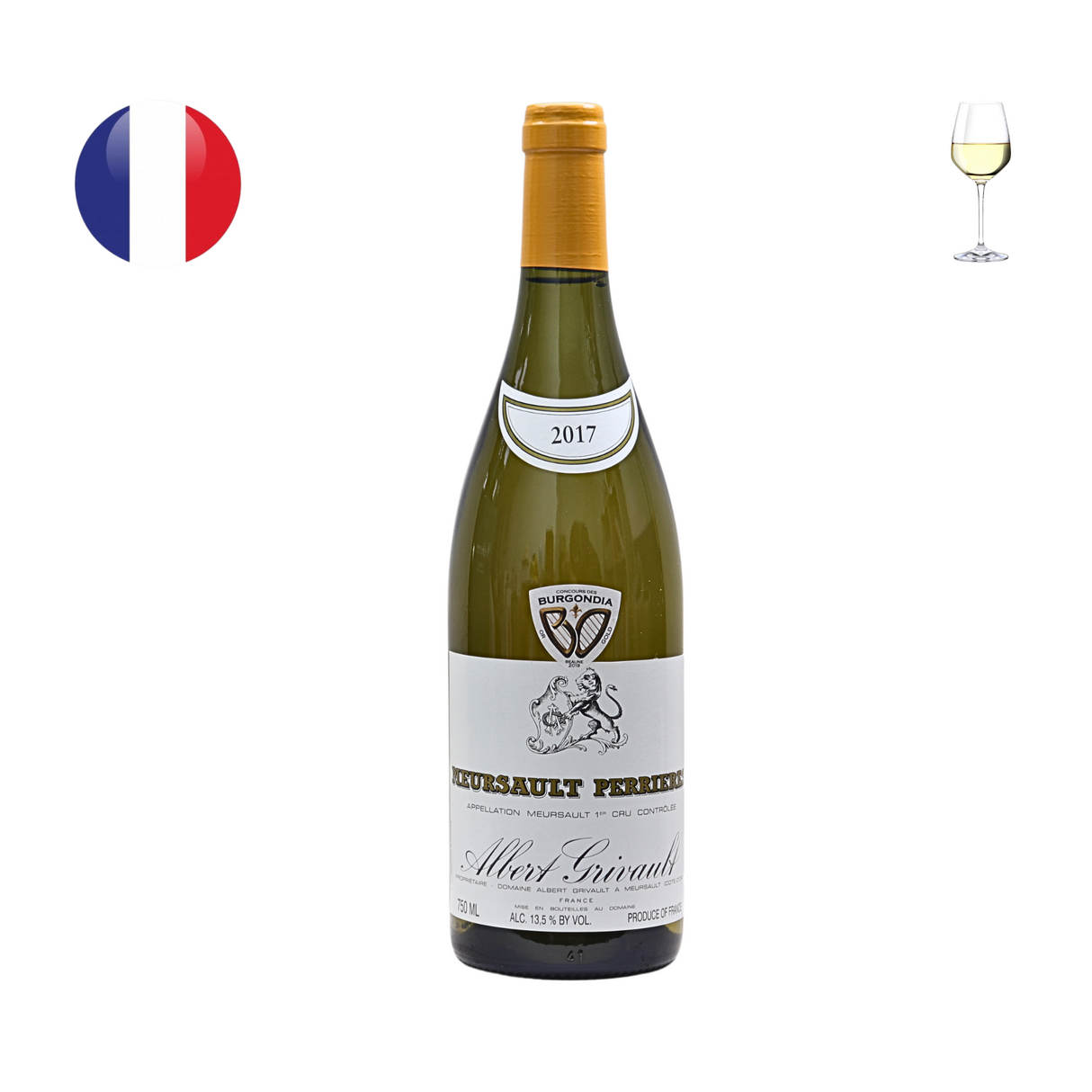 Domaine Albert Grivault Meursault 1er Cru "Perrieres" 2017