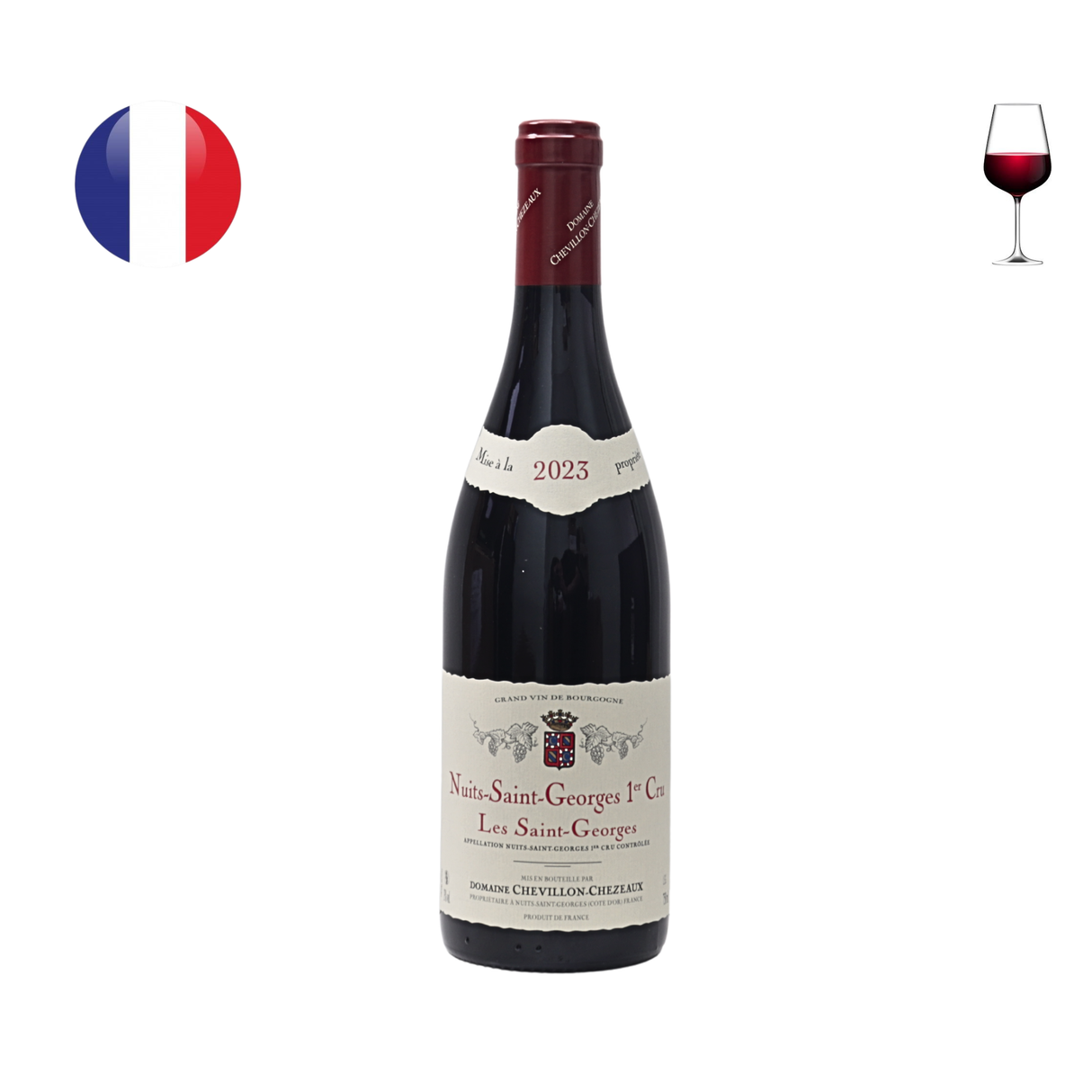 Domaine Chevillon Chezeaux Nuits St Georges 1er Cru "Les St Georges" 2023