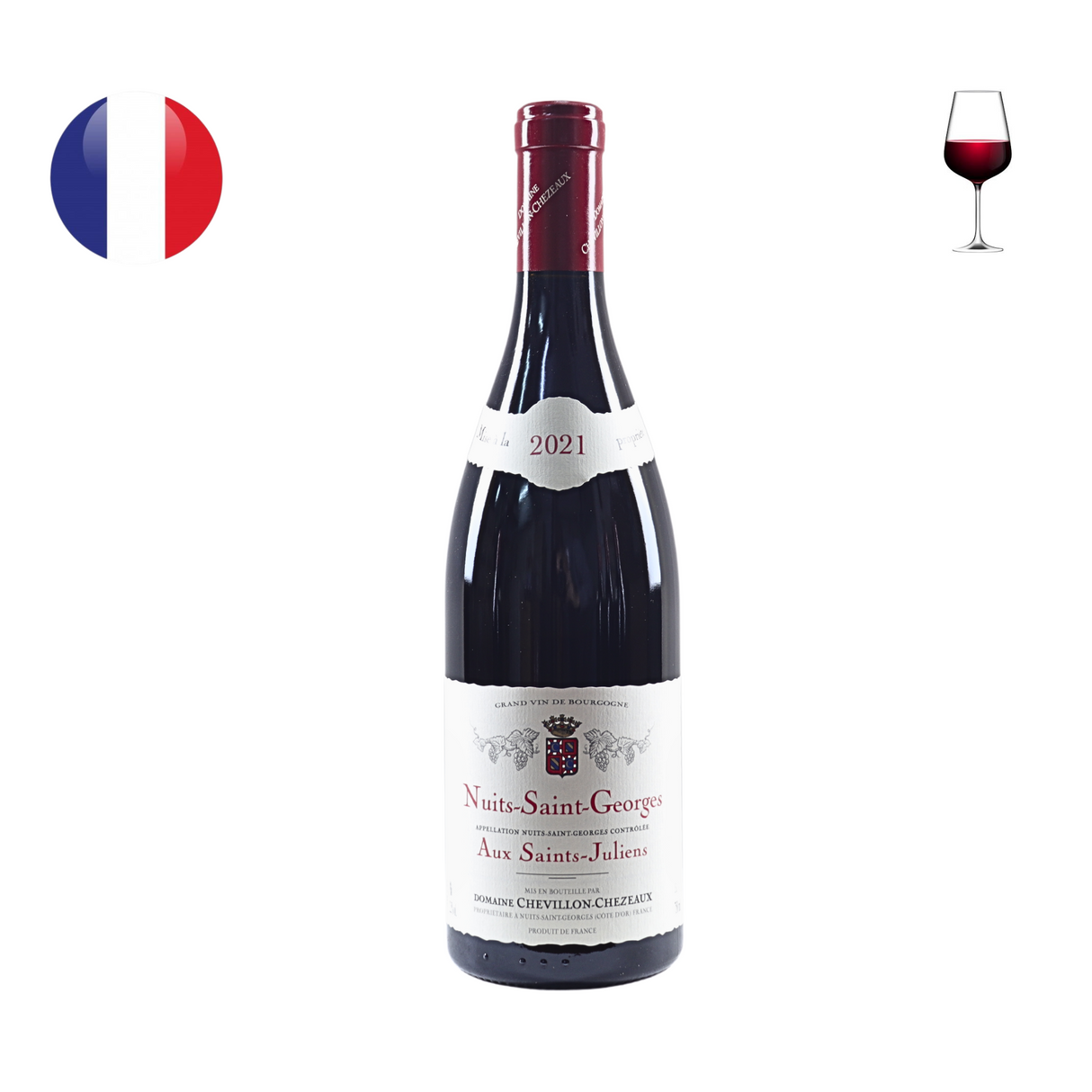 Domaine Chevillon Chezeaux Nuits St Georges "Aux Saints Juliens" 2021