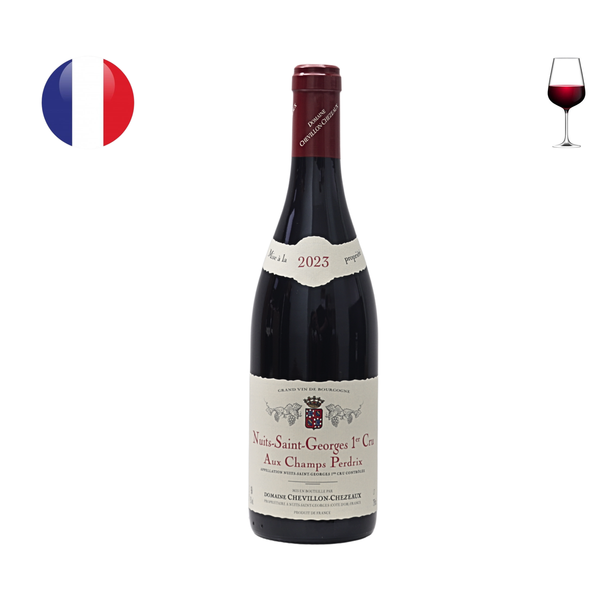 Domaine Chevillon Chezeaux Nuits St Georges 1er Cru "Aux Champs Perdrix" 2023, 750ml
