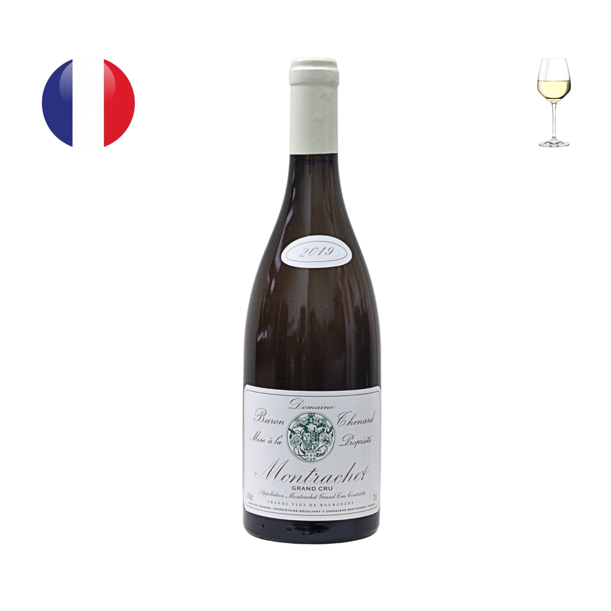 Domaine Baron Thenard Montrachet Grand Cru 2019, 750ml