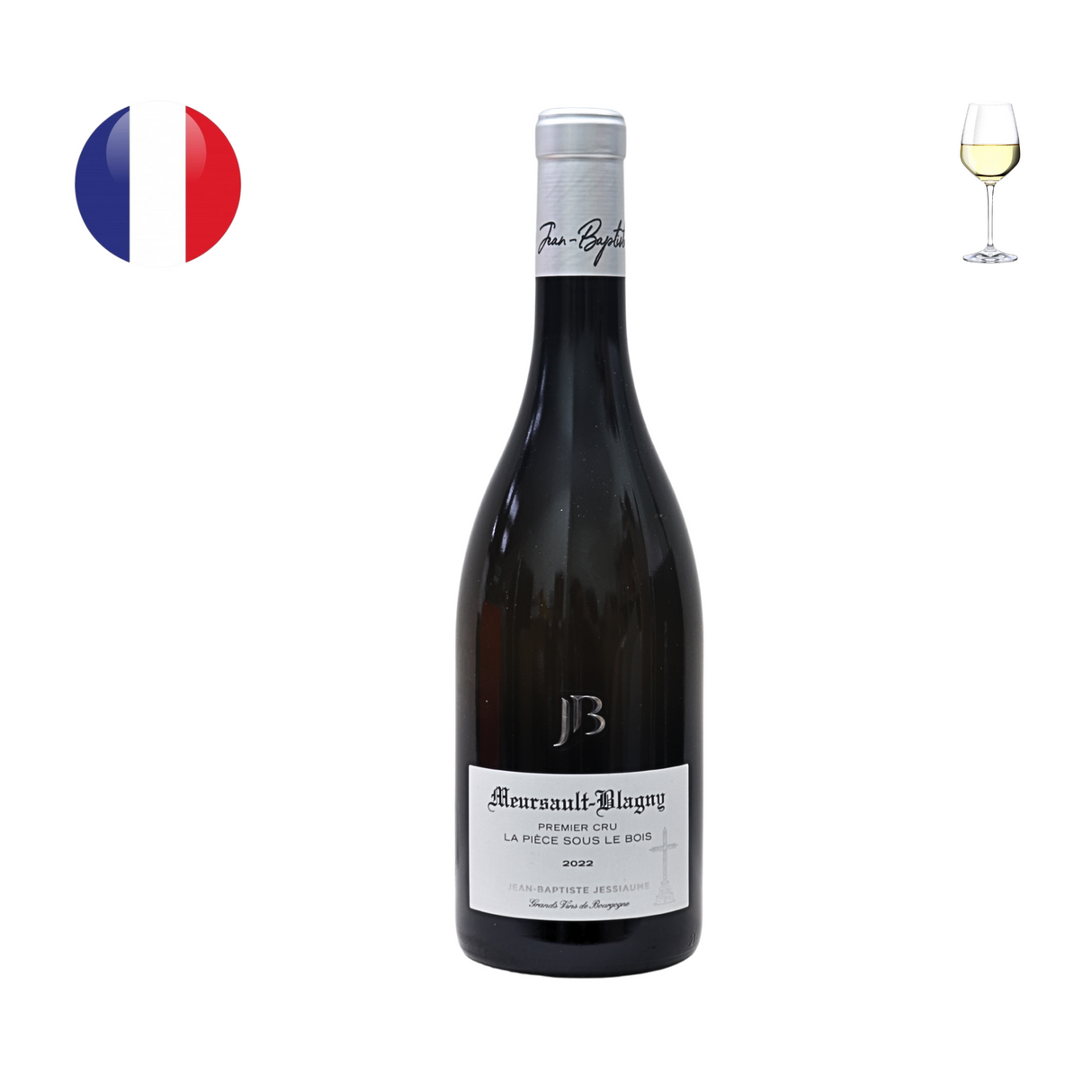 Jean Baptiste Jessiaume Meursault-Blagny 1er Cru "La Piece Sous le Bois" 2022, 750ml
