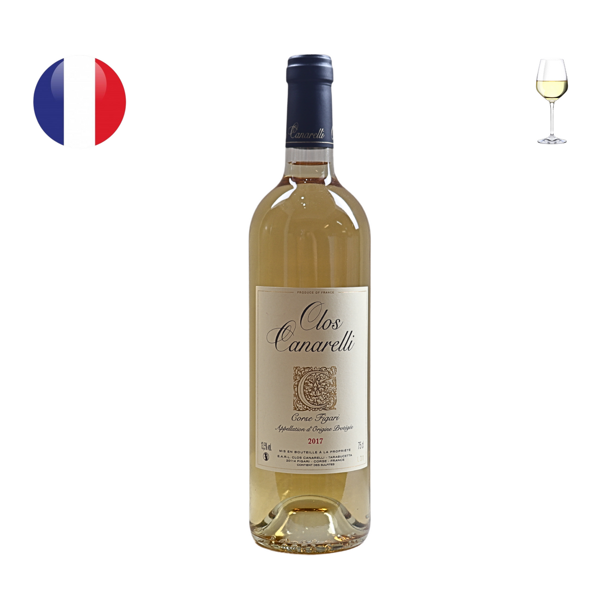 Clos Canarelli Corse Figari Blanc 2017