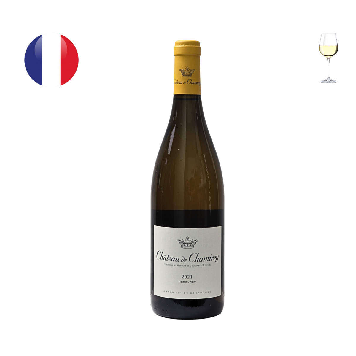 Chateau de Chamirey Mercurey Blanc 2021, 750ml