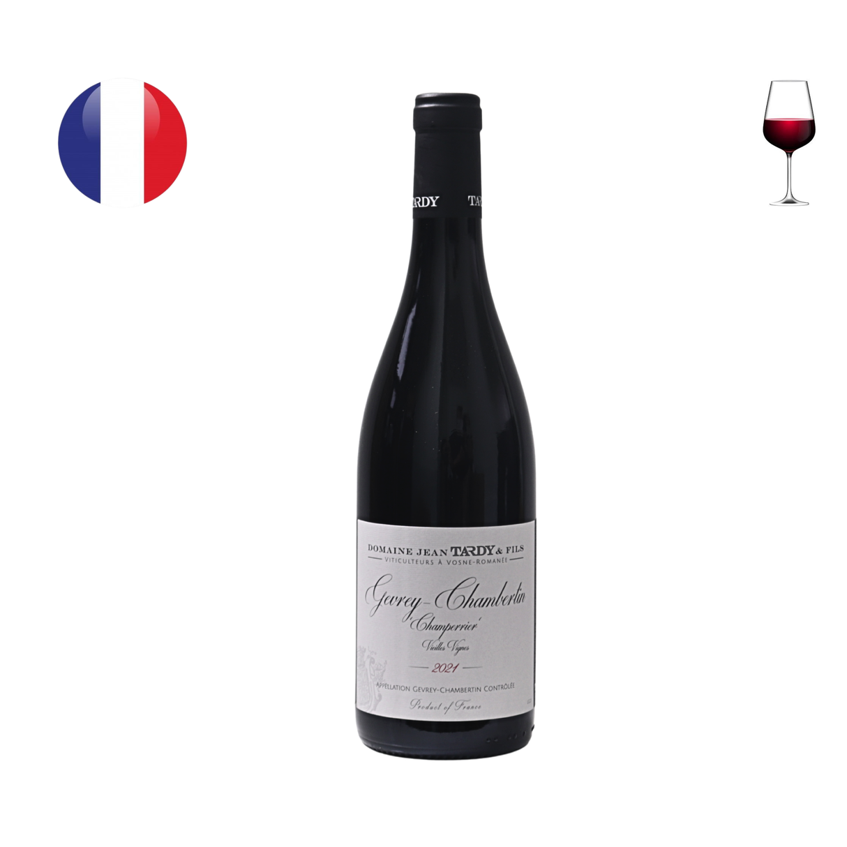 Domaine Jean Tardy Gevrey Chambertin "Champerrier" V.V. 2021, 750ml