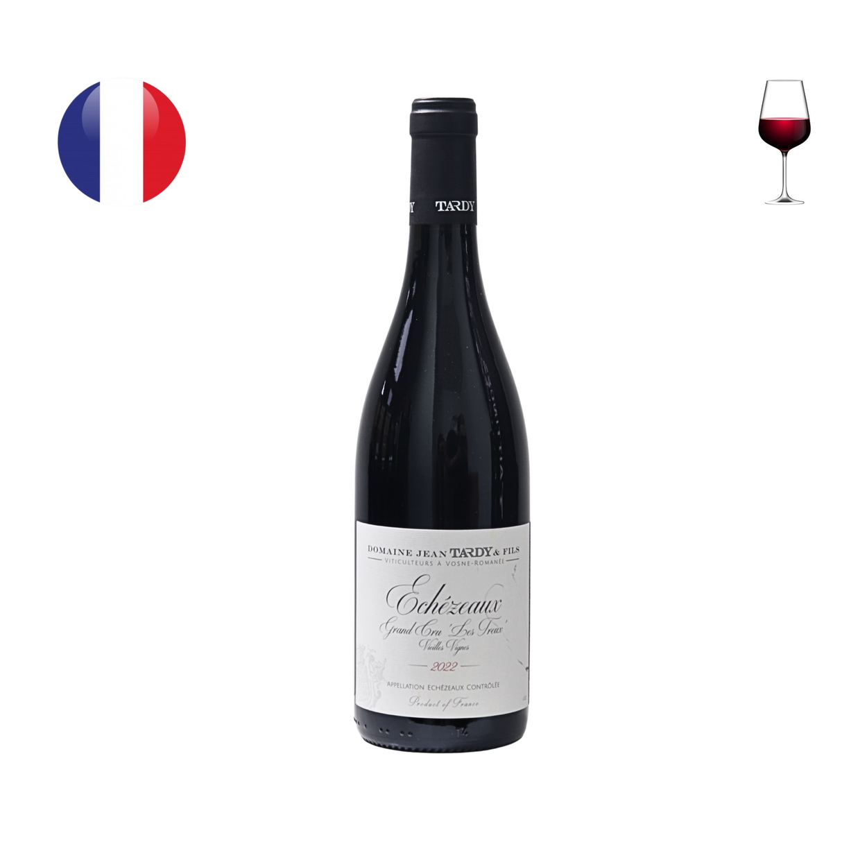 Domaine Jean Tardy Echezeaux "Les Treux" V.V. Grand Cru 2022, 750ml
