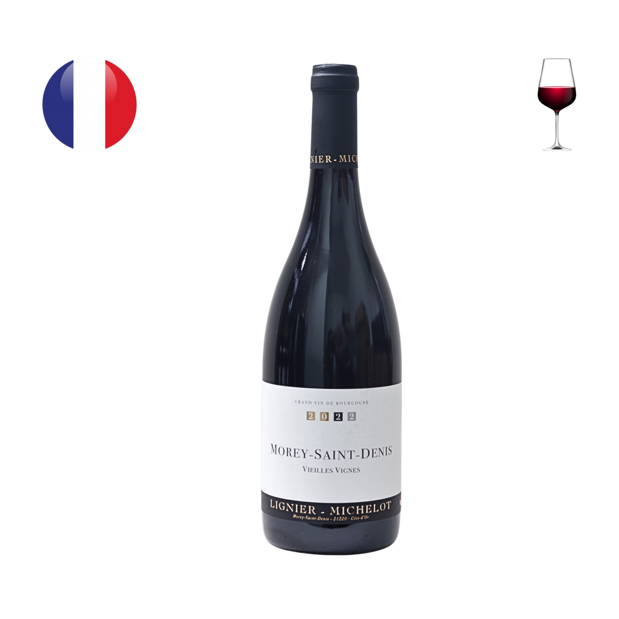 Domaine Lignier Michelot Morey 聖丹尼斯 VV 2022，750ml