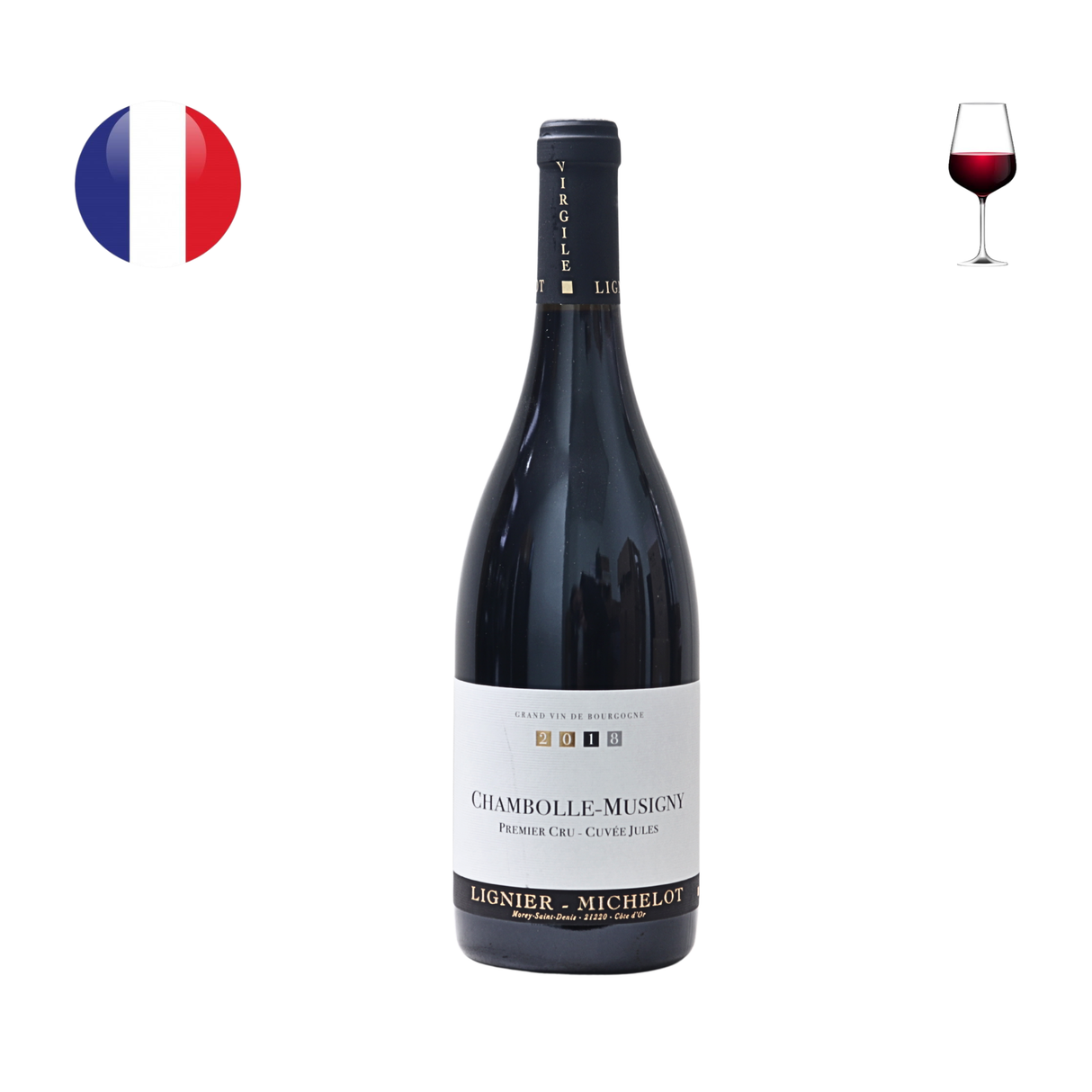 Domaine Lignier Michelot Chambolle Musigny 1er Cru "Cuvee Jules" 2018, 750ml