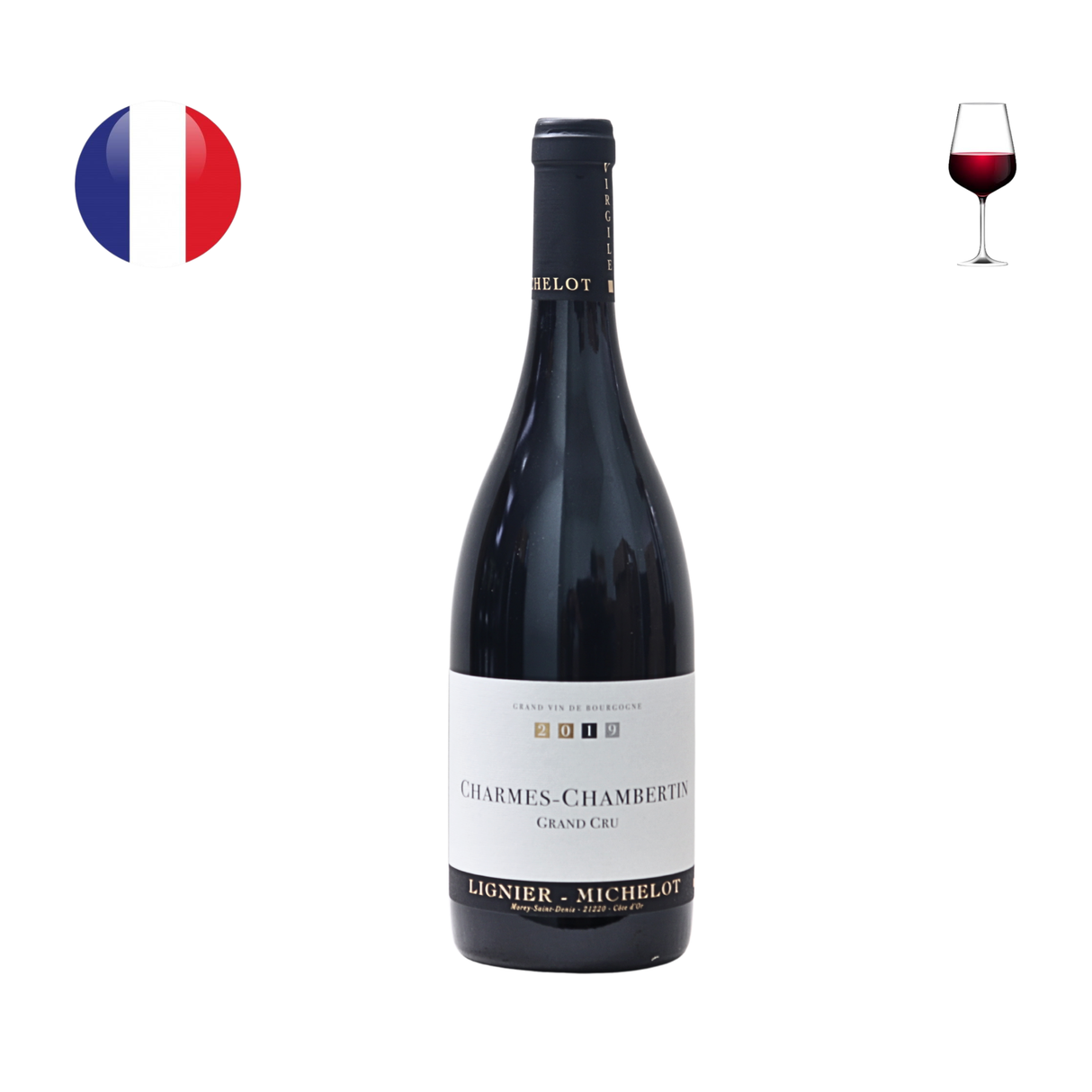 Domaine Lignier Michelot Charmes Chambertin Grand Cru 2019, 750ml