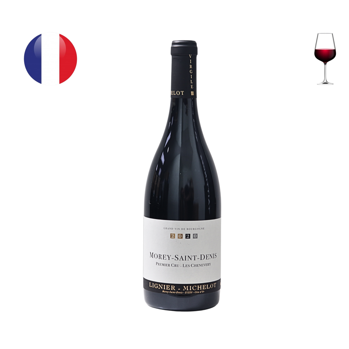 Domaine Lignier Michelot Morey Saint Denis 1er Cru "Les Chenevery" 2020, 750ml