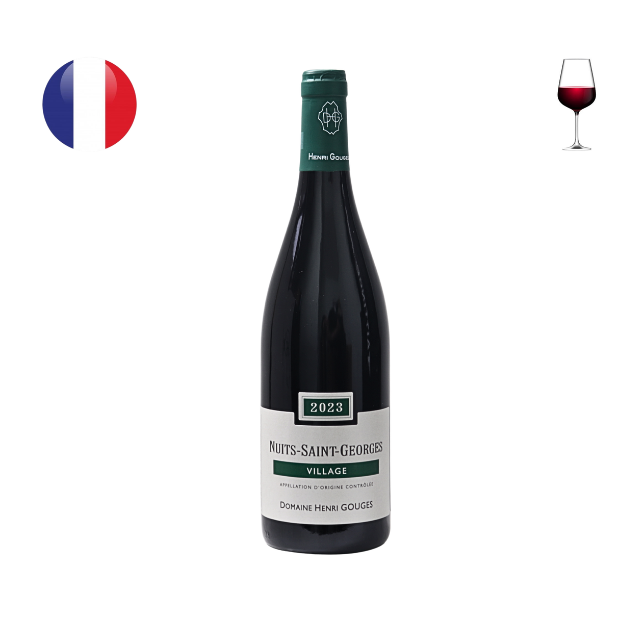 Domaine Henri Gouges Nuits St Georges 2023, 750ml