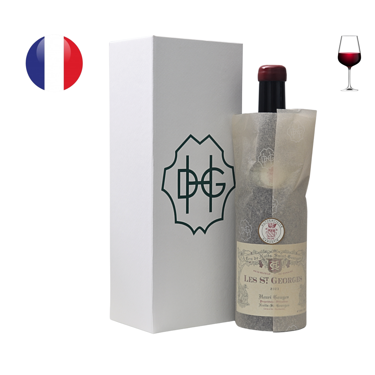 Domaine Henri Gouges Nuits St Georges 1er Cru "Les St Georges" 2023, 750ml