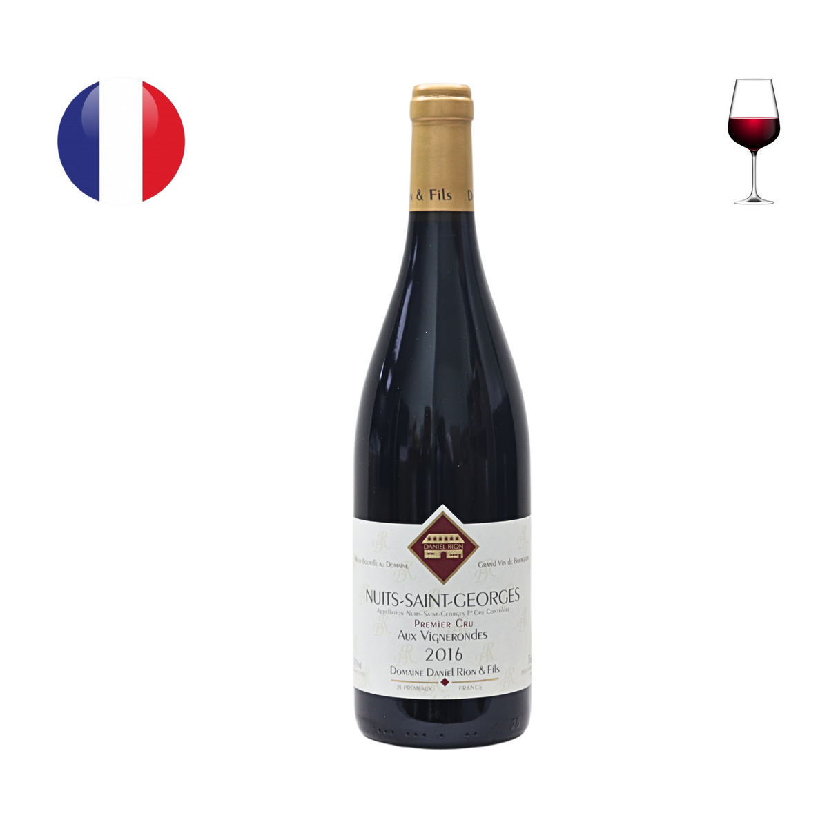 Domaine Daniel Rion Nuits Saint Georges 1er Cru "Les Vignes Rondes" 2016