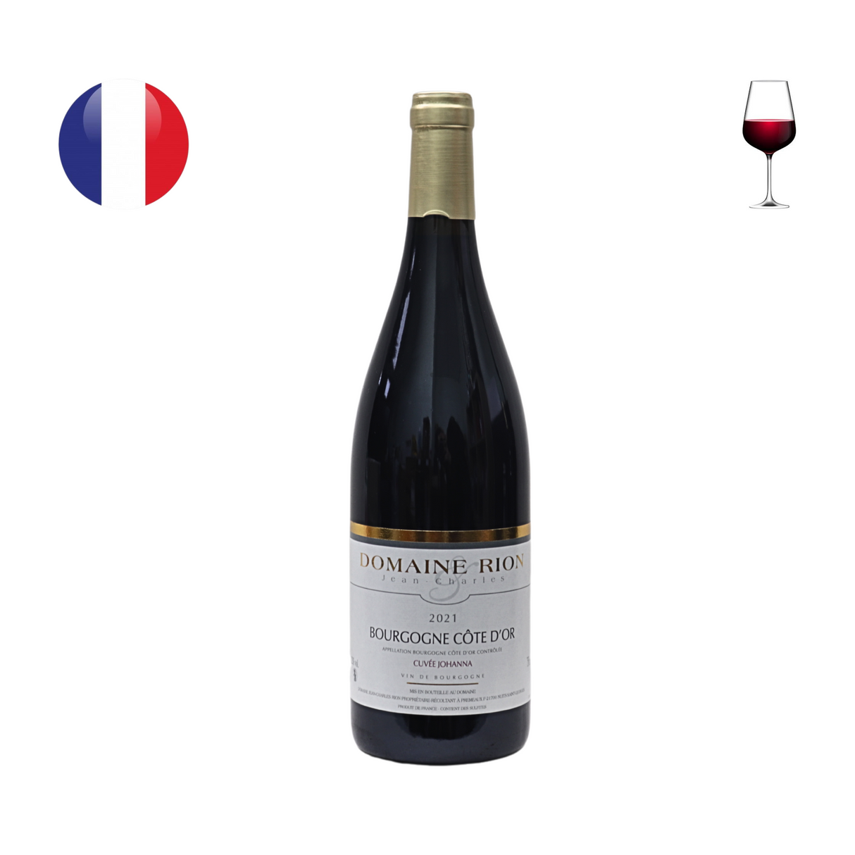 Domaine JC Rion Bourgogne Cote d'Or 2021