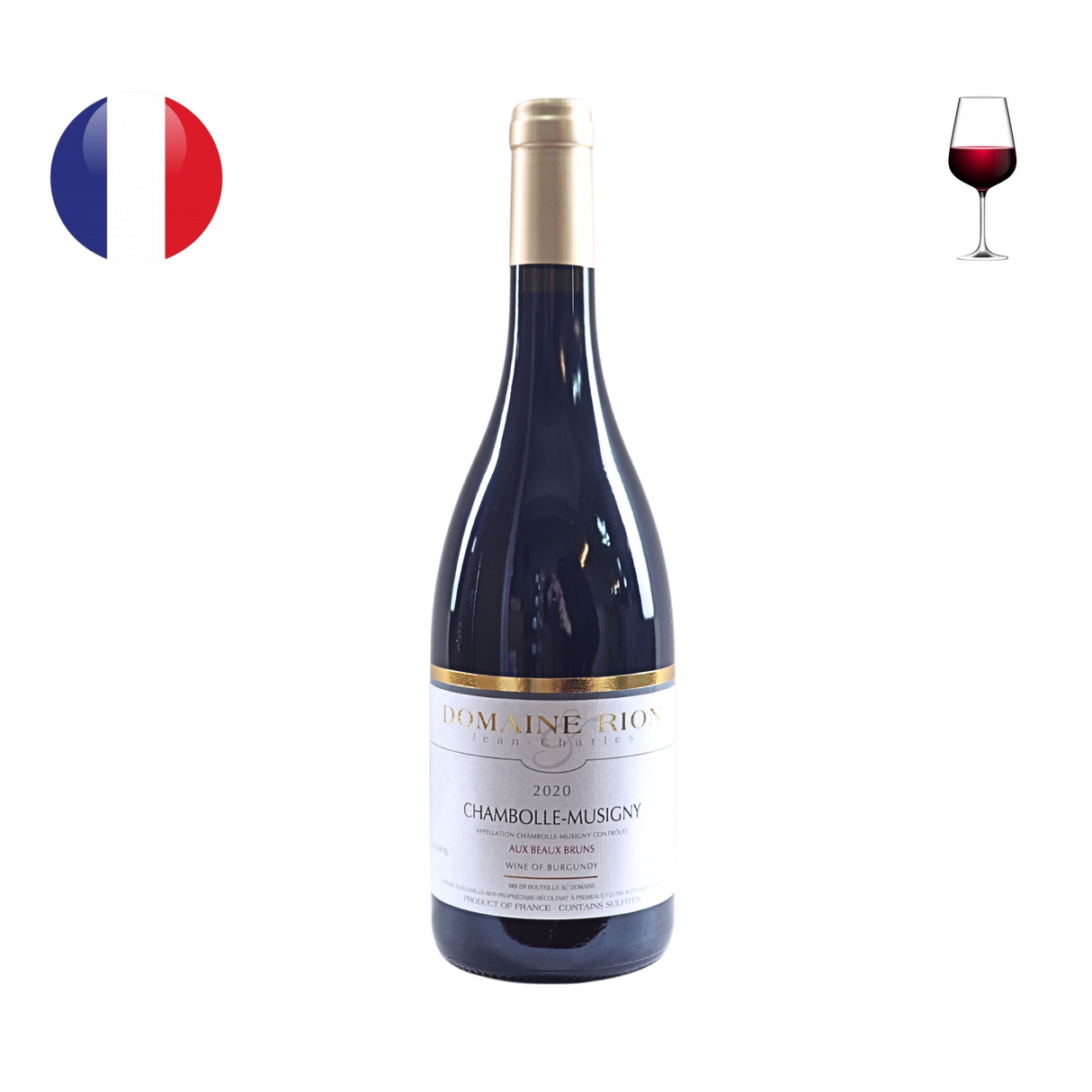 Domaine JC Rion Chambolle Musigny "Aux Beaux Bruns" 2020