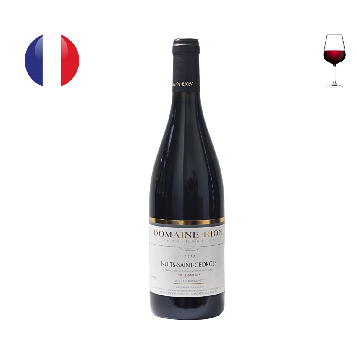 Domaine Jean Charles Rion Nuits St Georges V.V. 2022, 750ml