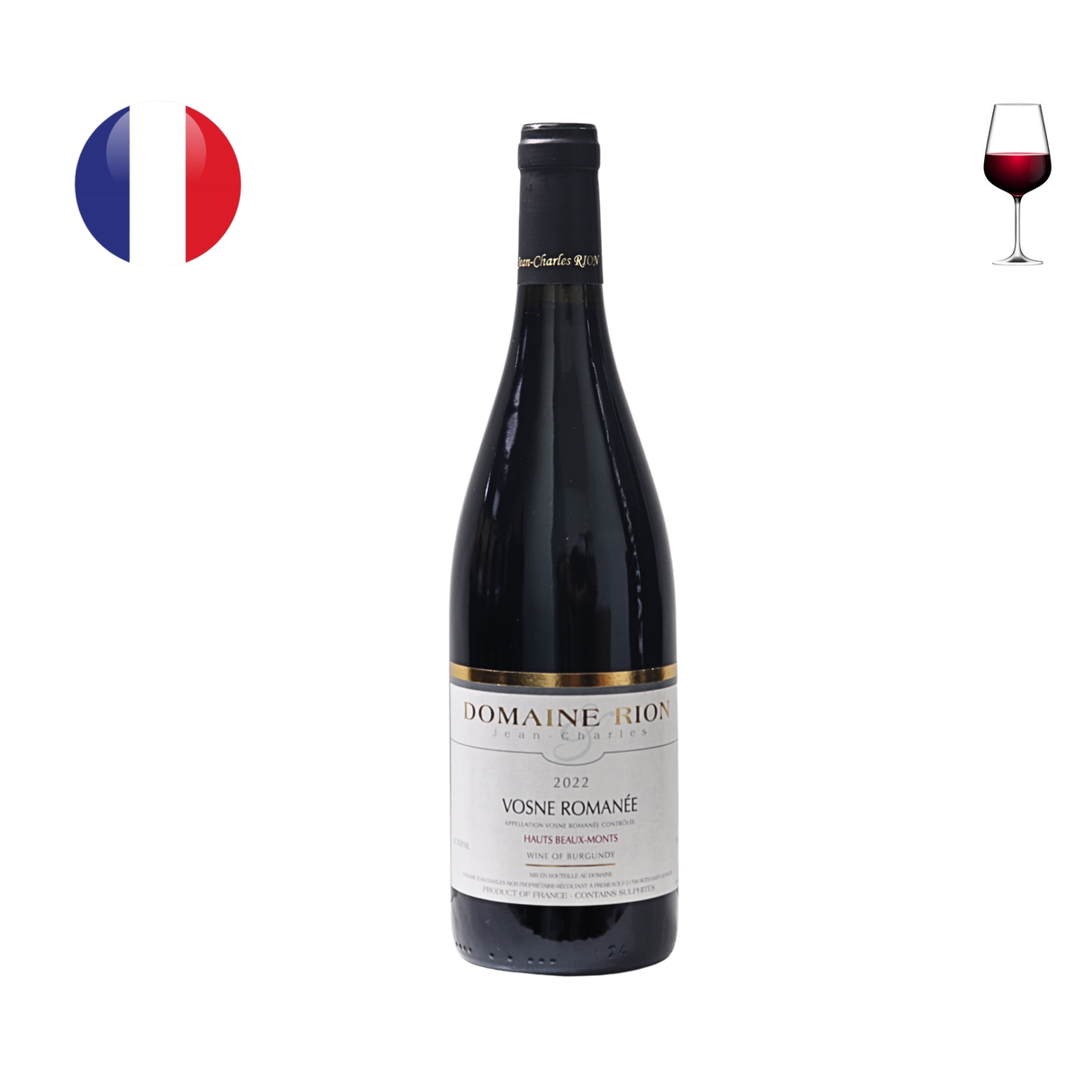 Domaine Jean Charles Rion Vosne Romanee "Les Hauts de Beaux Monts" 2022, 750ml