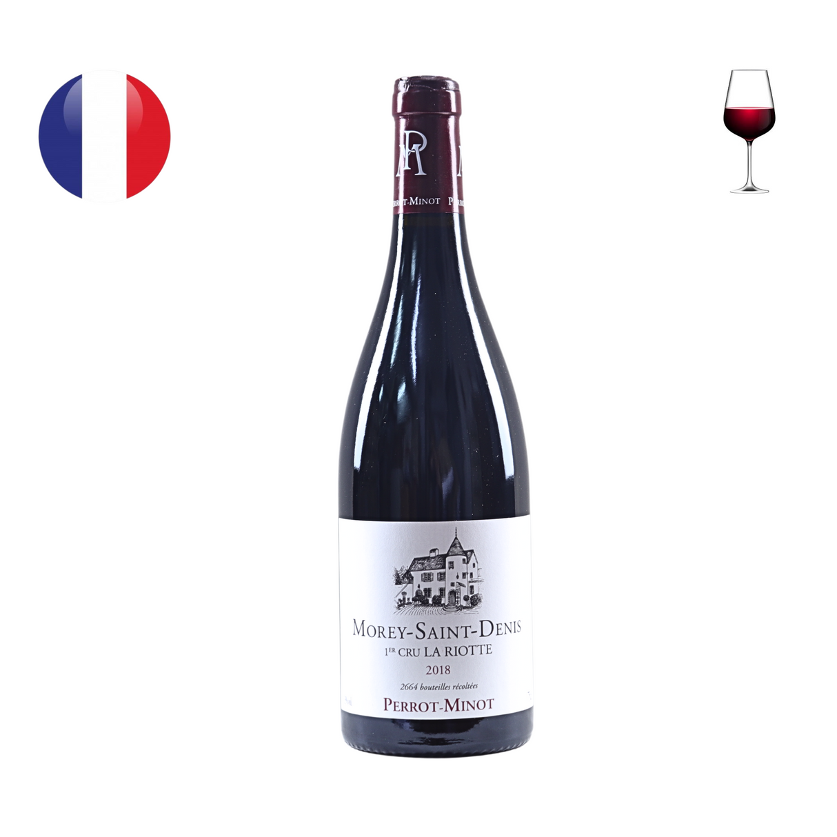 Domaine Perrot Minot Morey St Denis 1er Cru "La Riotte" 2018