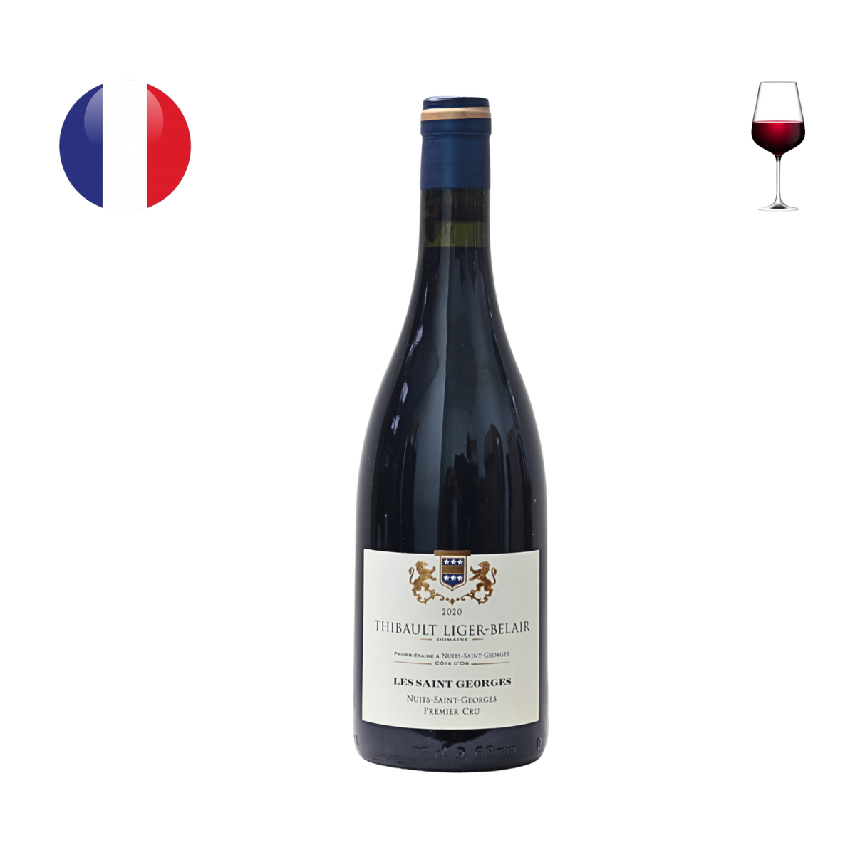 Domaine Thibault Liger Belair Nuits St Georges 1er Cru “Les Saint Georges” 2020 年，750 毫升