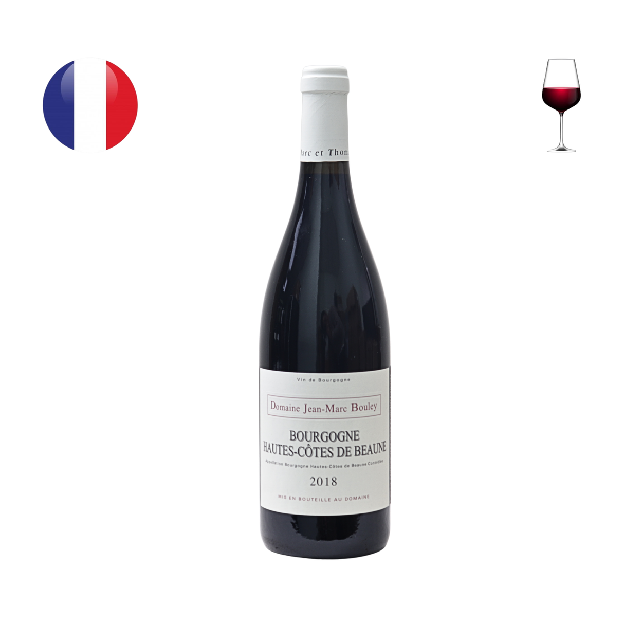 Domaine Jean-Marc Bouley 勃根地柏恩山丘 2018 年，750 毫升