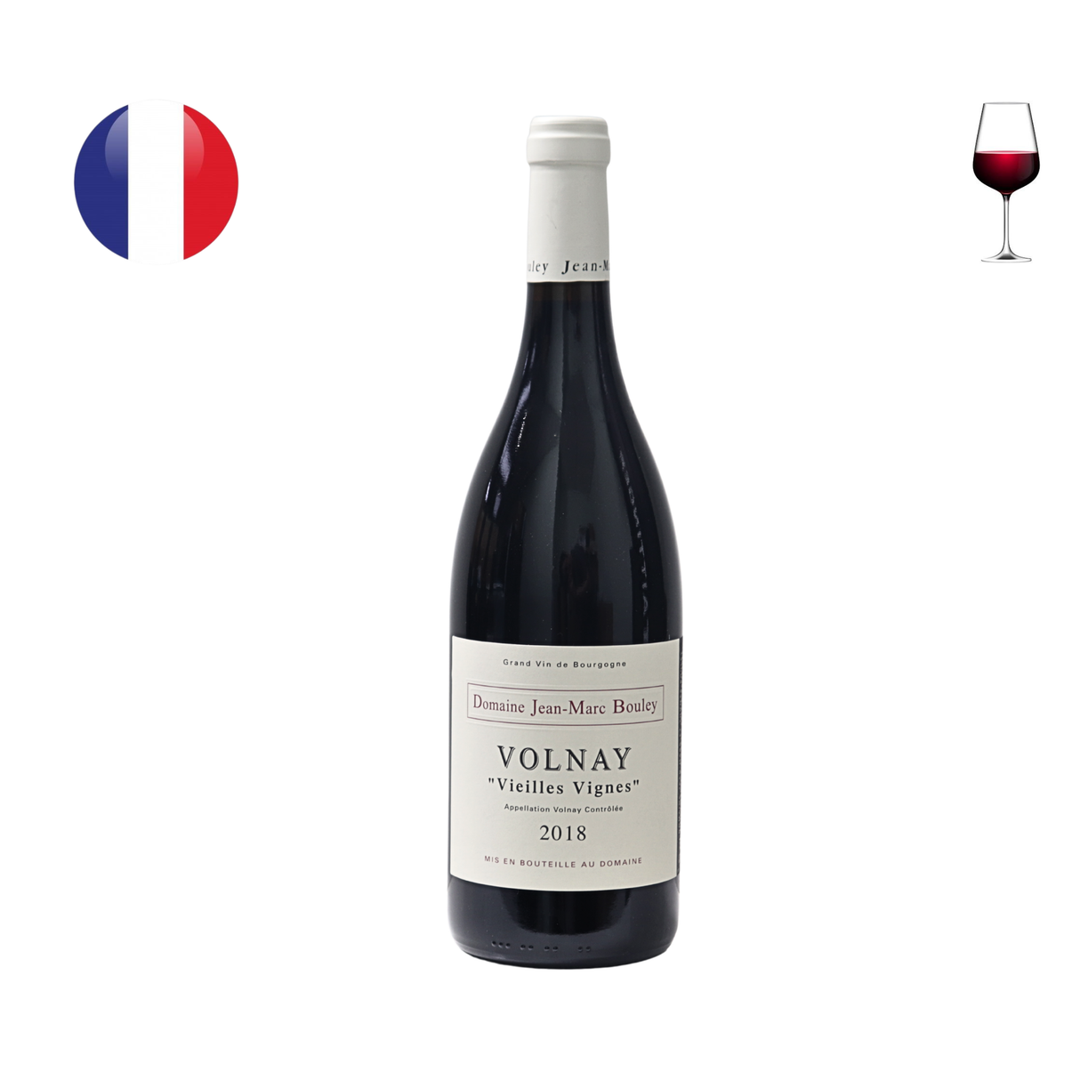 Domaine Jean-Marc Bouley Volnay VV 2018，750ml