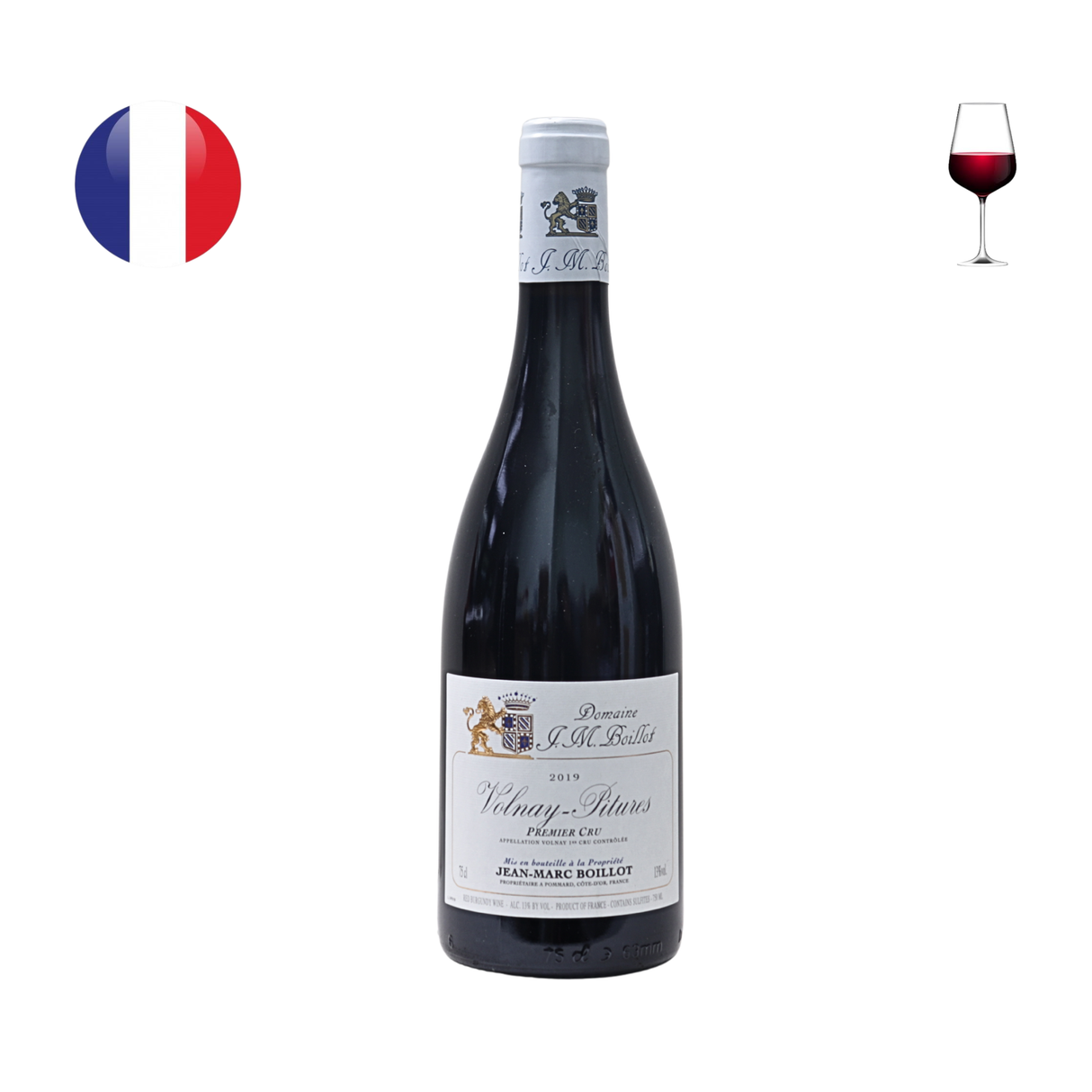 Domaine Jean-Marc Boillot Volnay 1er Cru "Pitures" 2019, 750ml