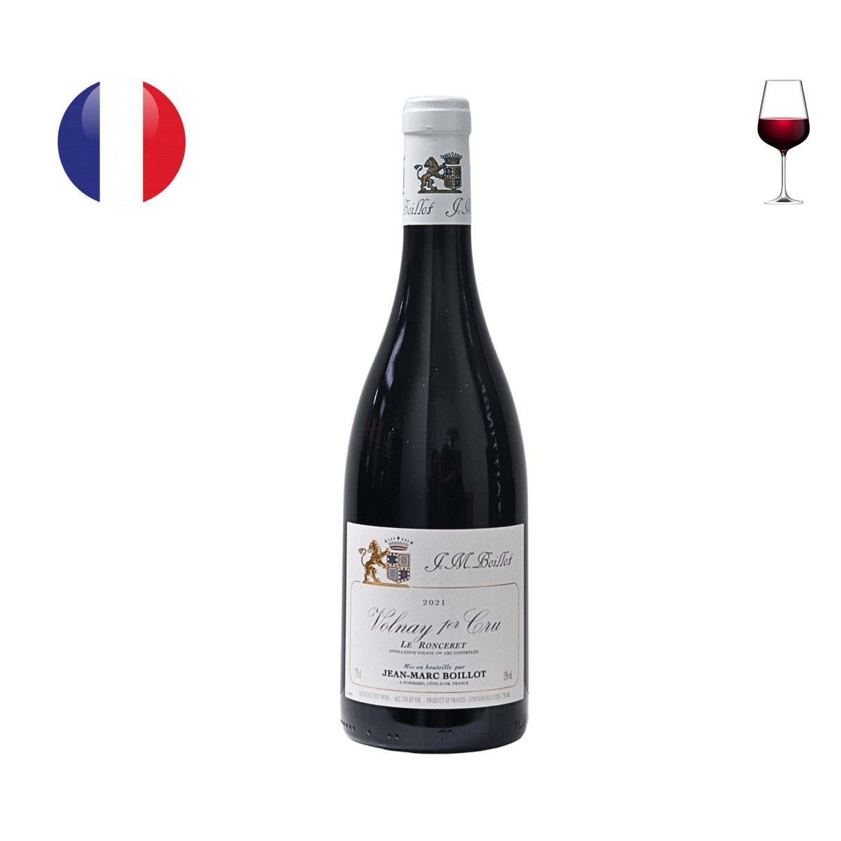 Domaine Jean Marc Boillot Volnay 1er Cru "Le Ronceret" 2021, 750ml