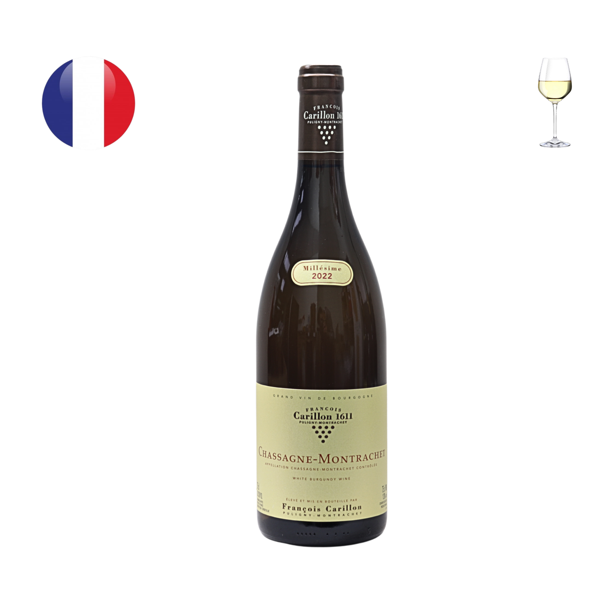 Domaine Francois Carillon Puligny Montrachet 2022, 750ml