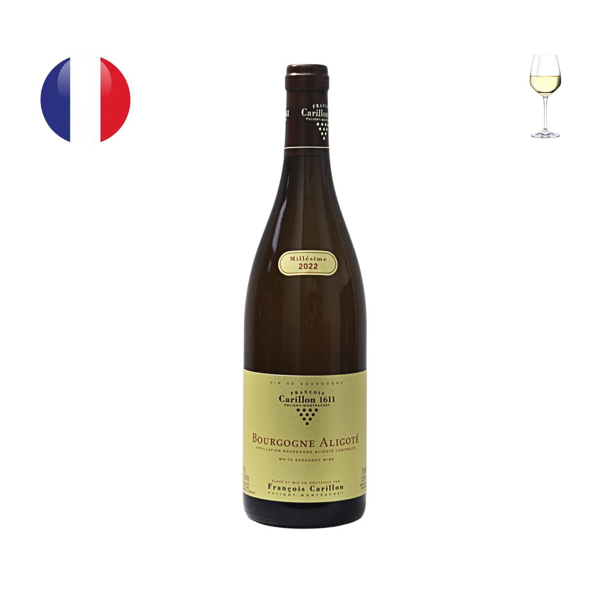 Domaine Francois Carillon Bourgogne Aligote 2022, 750ml