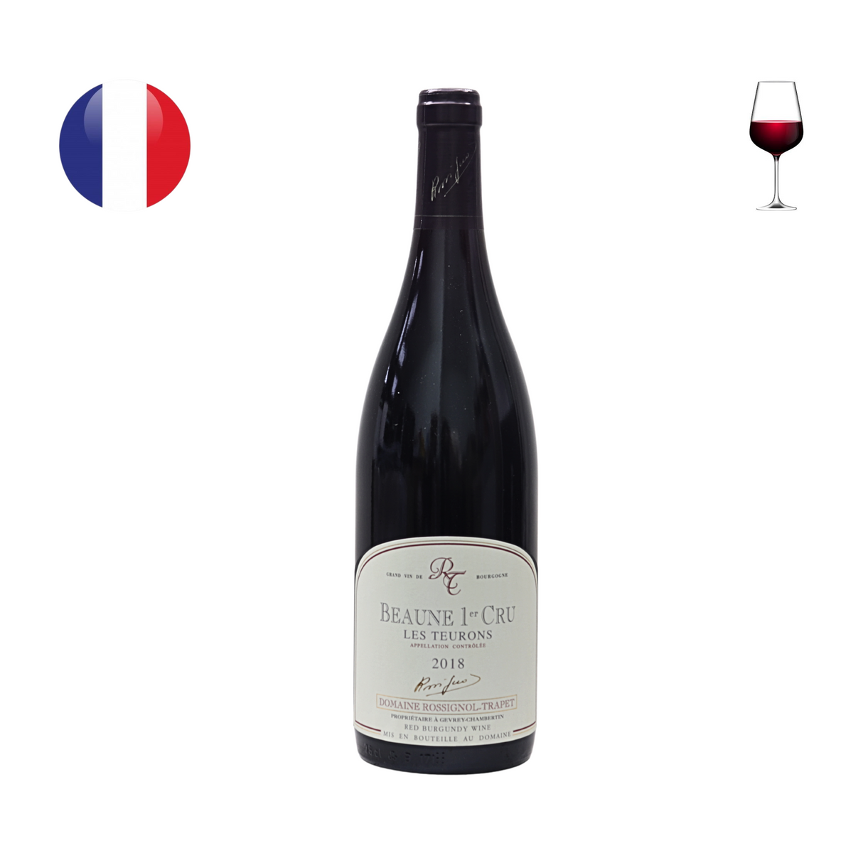 Domaine Rossignol Trapet Beaune 1er Cru "Les Teurons" 2018