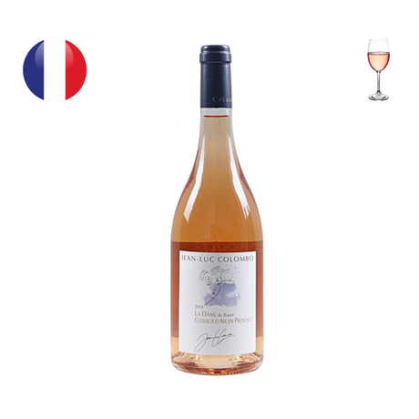 Jean Luc Colombo Coteaux d'Aix en Provence "La Dame du Rouet" Rose 2018