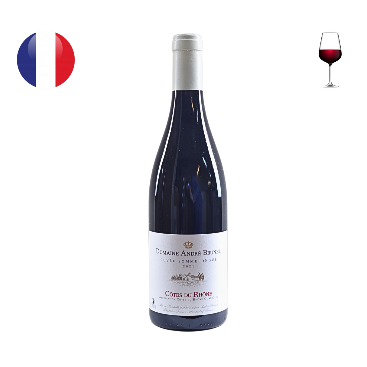 Domaine Andre Brunel Cote du Rhone "Sommelongue" 2021