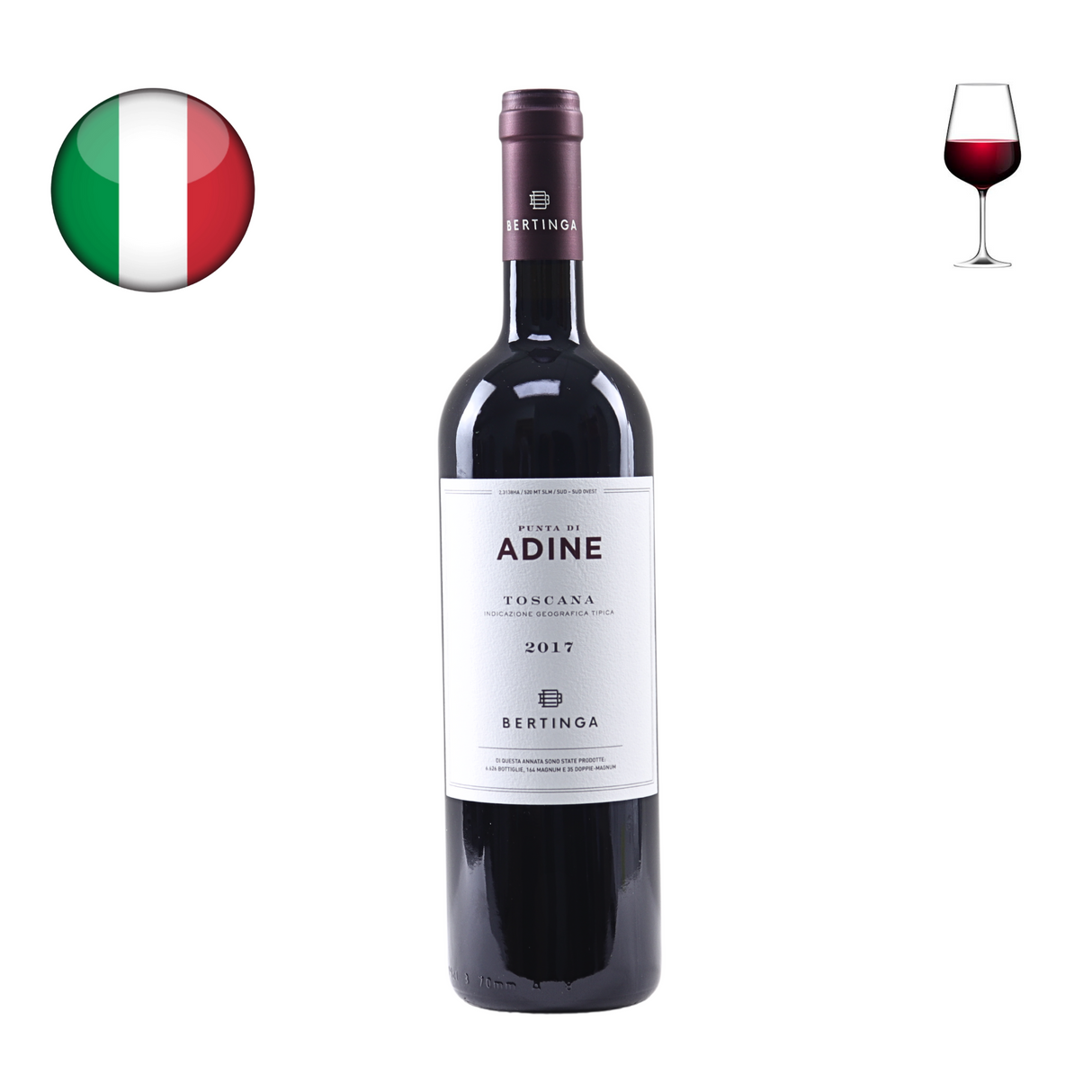 Bertinga "Punta di Adine" Toscana I.G.T. 2017