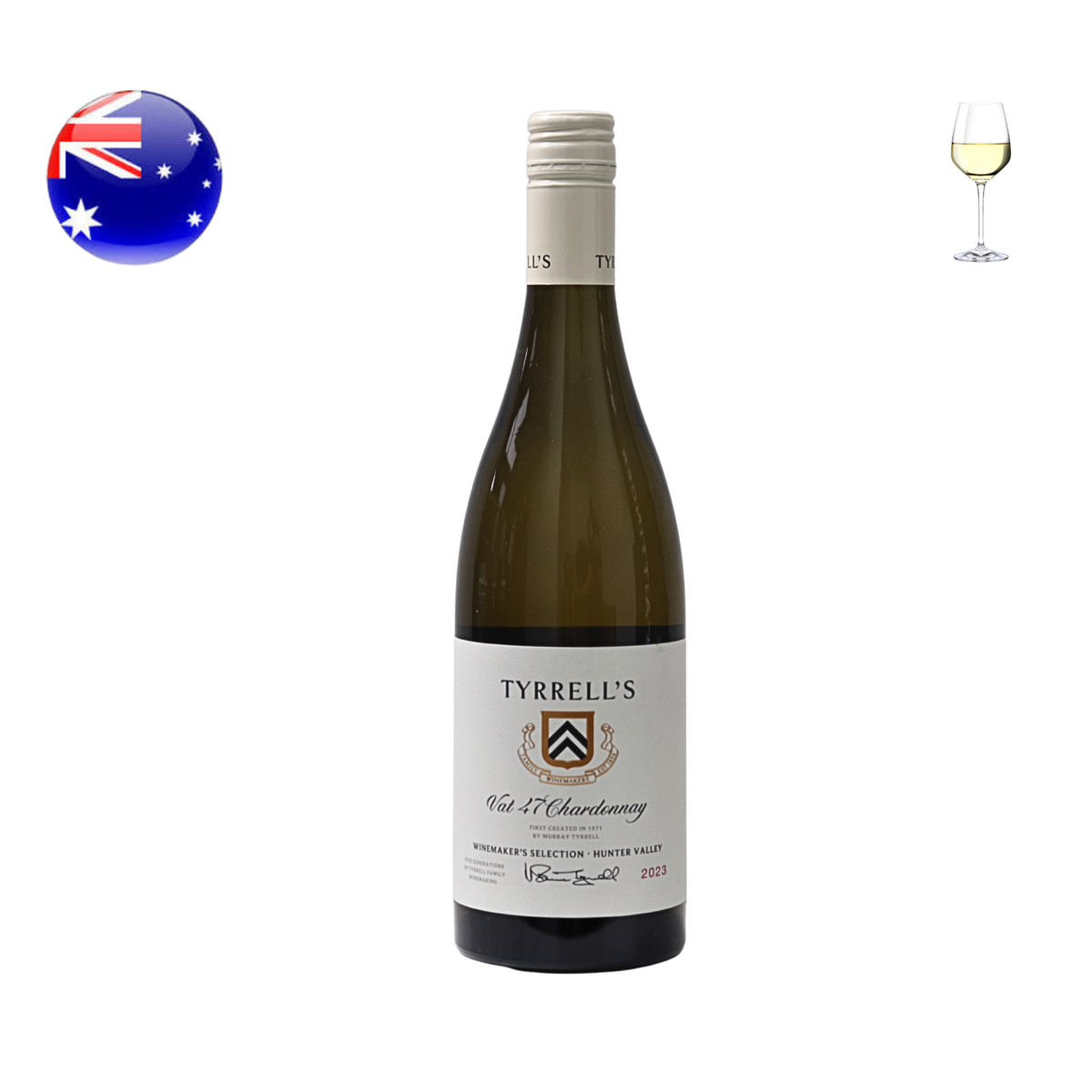 Tyrrell's Vat 47 Chardonnay 2023, 750ml