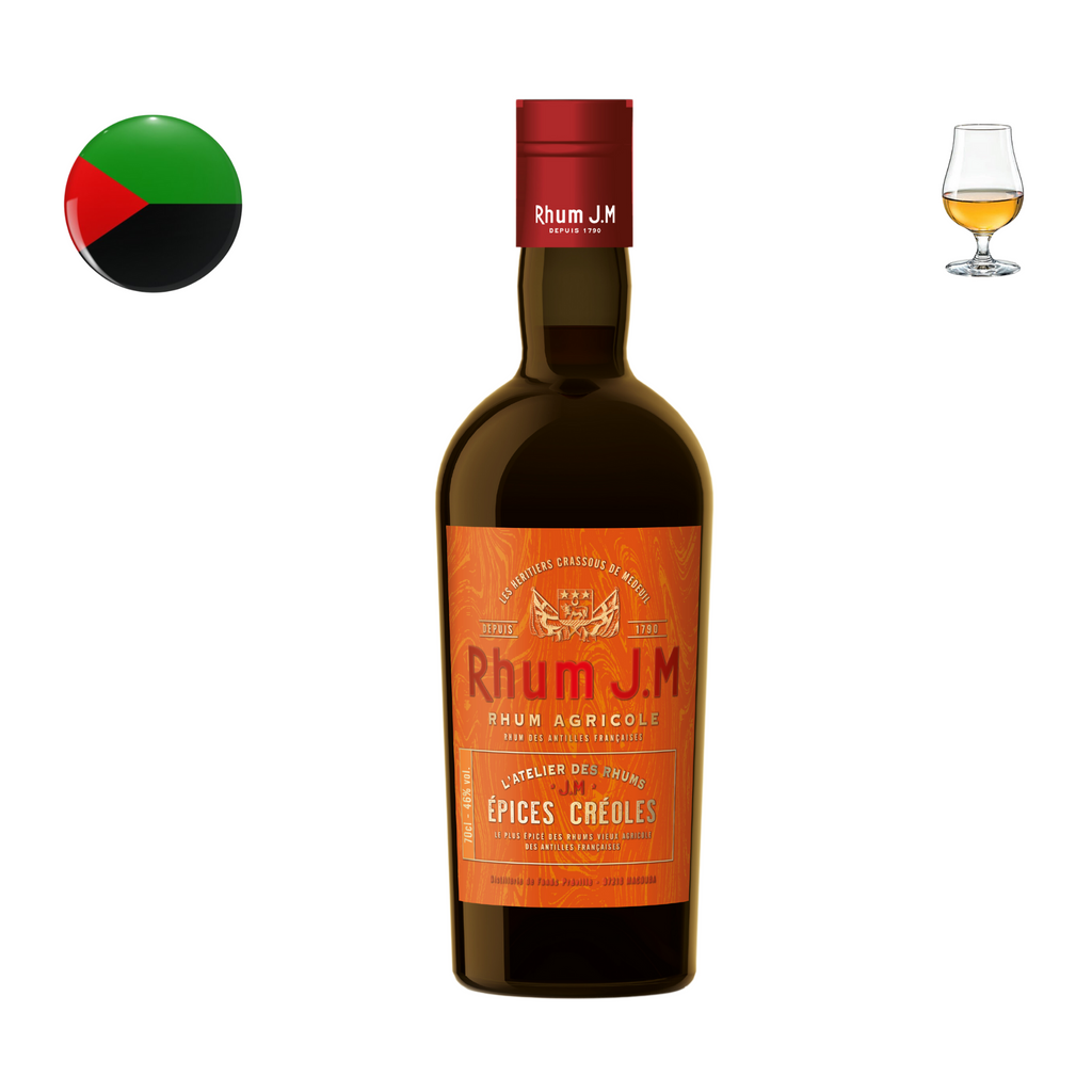 Rhum J.M Rhum Vieux Agricole "Epices Creoles"