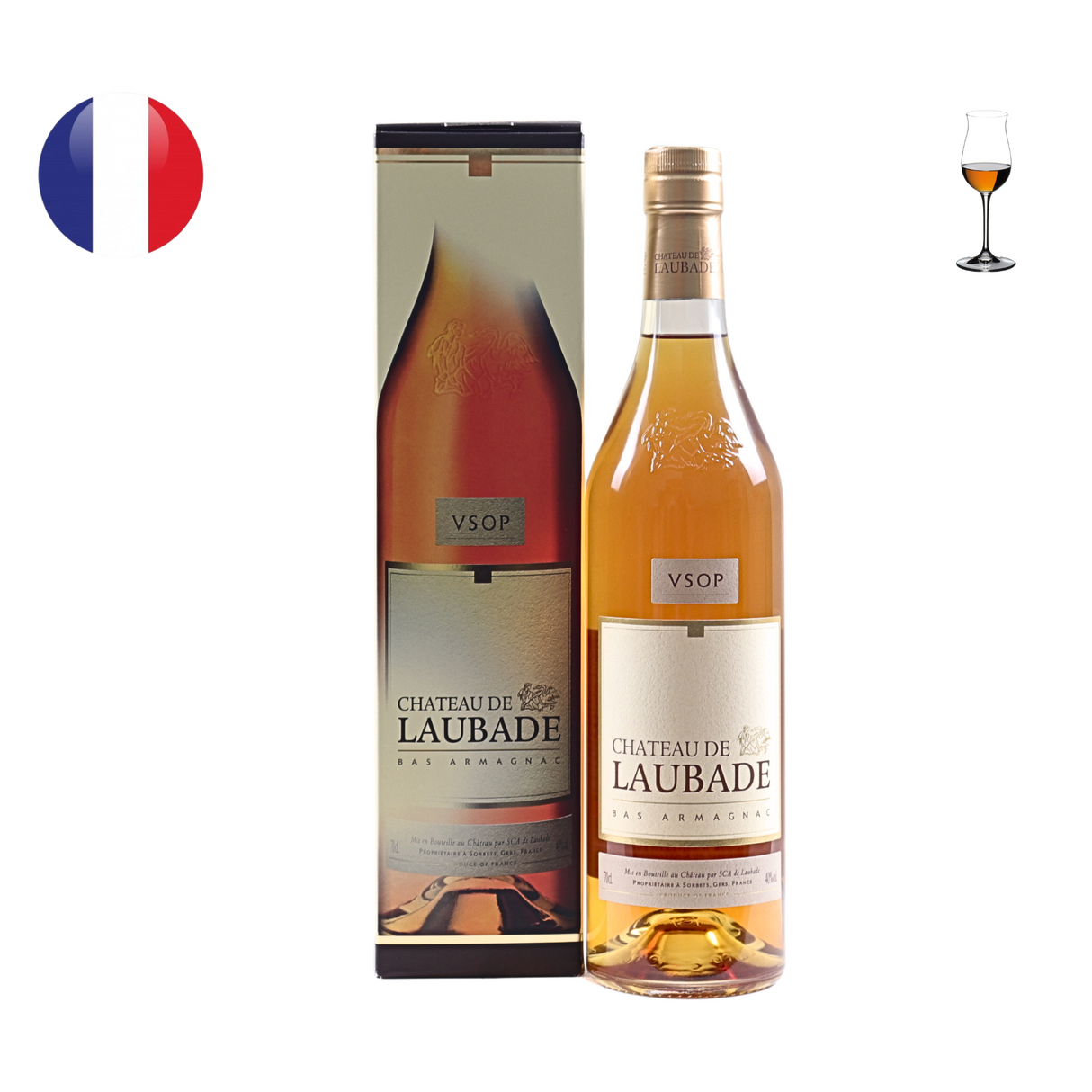 Chateau de Laubade Bas Armagnac V.S.O.P.
