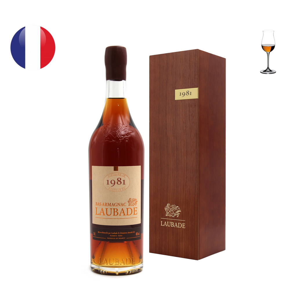 Chateau de Laubade Bas Armagnac Millesime 1981