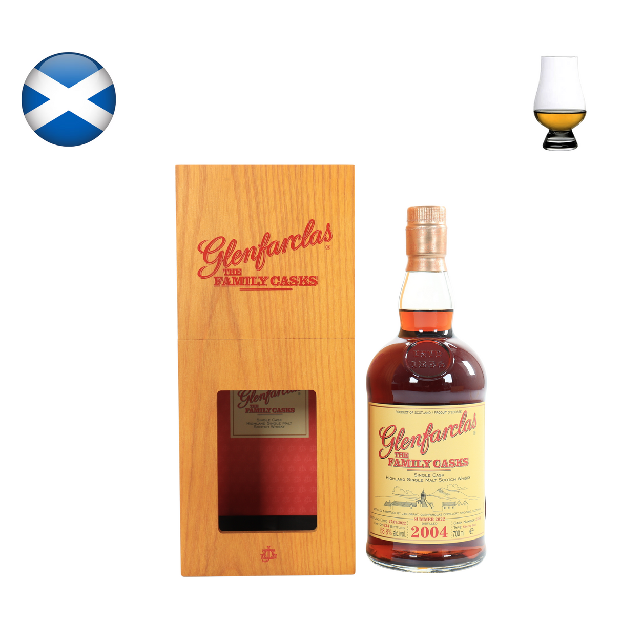 Glenfarclas 2004, Family Cask "Summer 2022"